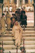 Sir Lawrence Alma-Tadema,OM.RA,RWS, The Triumph of Titus by Lawrence Alma-Tadema